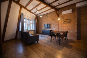 przestronny apartament w stylu loftowym z klimatyzacją
